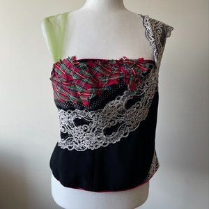 Unique !! CATHERINE CURTIS Ladies Designer Multi Colour Top Size 12